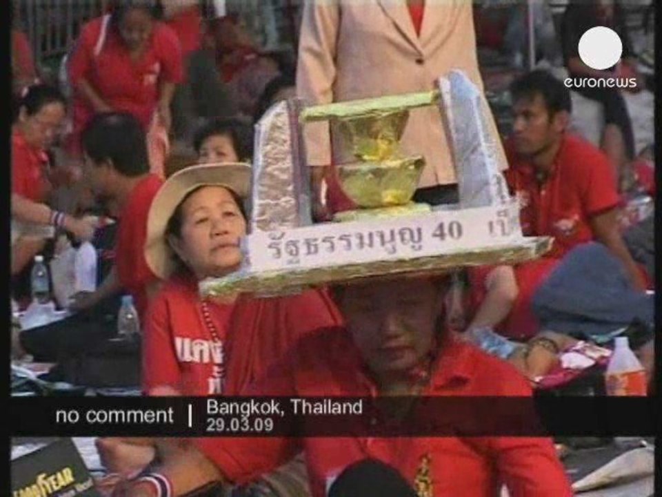 Manifestation en Thailande