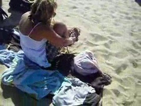 windy beach session - st kilda