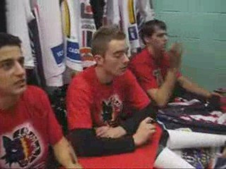 Dedicaces bruleurs de loups vestiaires quadrulplé historique