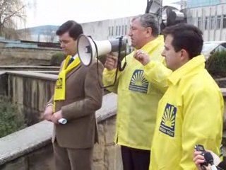 Conferinta de presa a lui Serafim Urechean