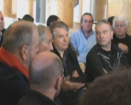 Les artistes défendent l'Hadopi à l'Odéon - 1