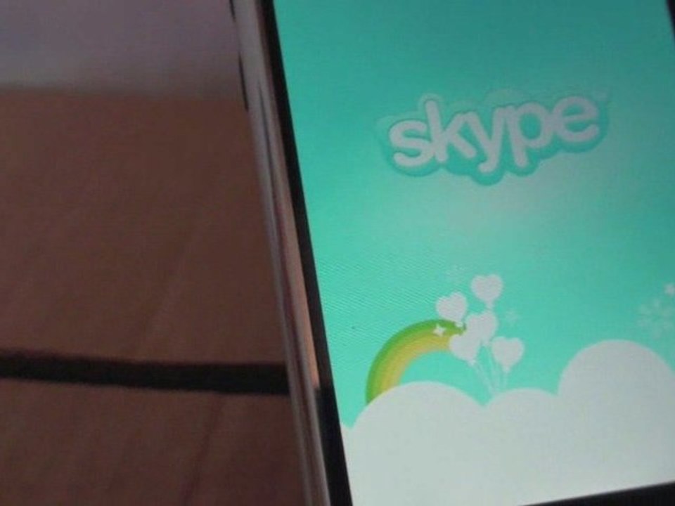 Skype sur iPhone