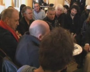 Les artistes défendent l'Hadopi à l'Odéon - 2