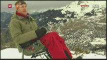 Rising freerider - Extreme skier returns to slopes after bad