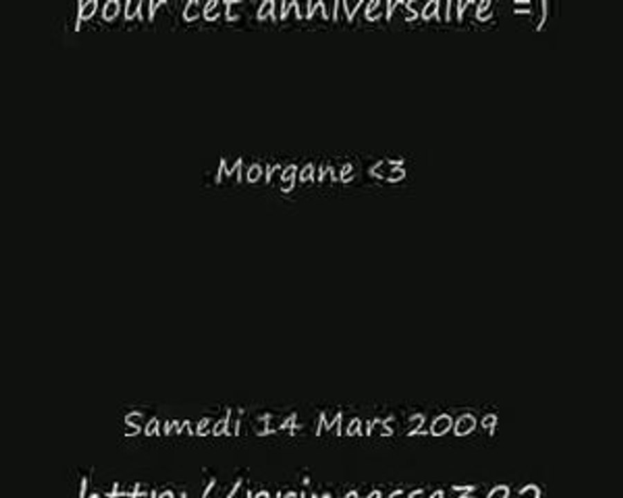 Notre anniversaire...18 ans