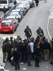 Manif Comissariat Bastia 31 Mars 2009