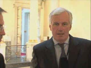 Michel Barnier et Jacek Saryusz-Wolski au PPE