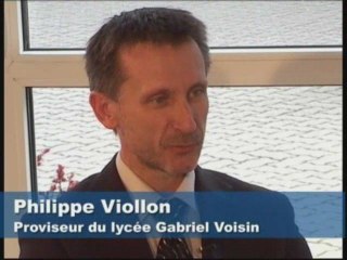 Philippe Viollon proviseur du lycée de Tournus