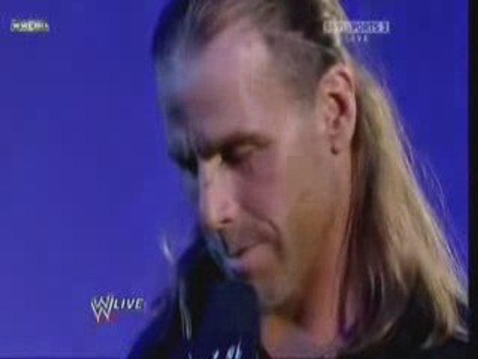 HBK tribute to the undertaker 30/03/09  raw