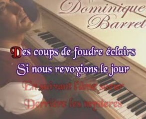 Dominique Barret Mon Coeur et pris karaoké