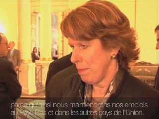 Michel Barnier et Jan Peter Balkenende au PPE