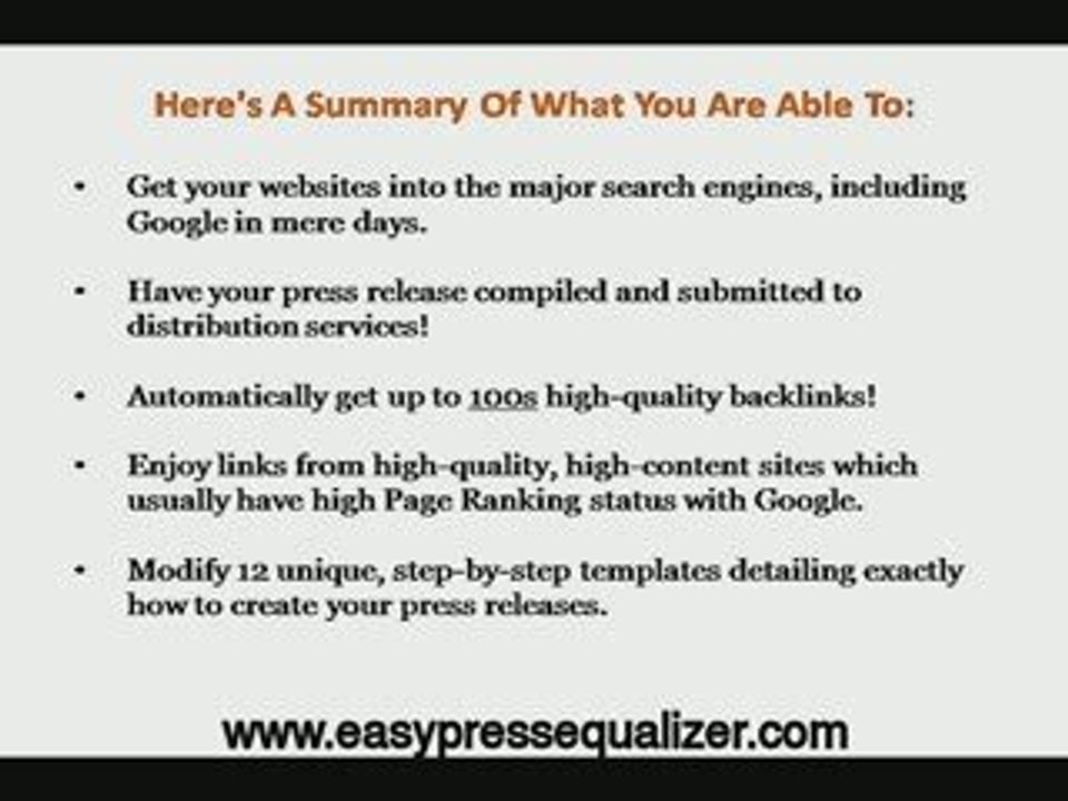Get Free Quality Targeted Links to Your Website In Days!