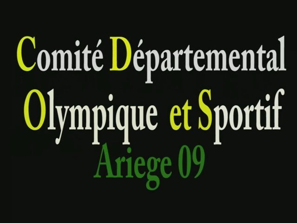 CDOS Ariege - Comite Départemental Olympique Sportif 09