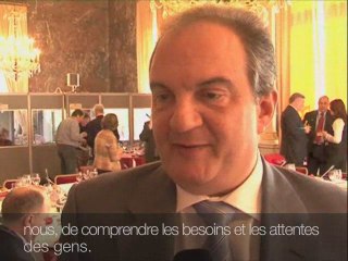 Michel Barnier et Kostas Karamanlis au PPE