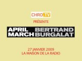 Chro.TV / Bertrand Burgalat & April March