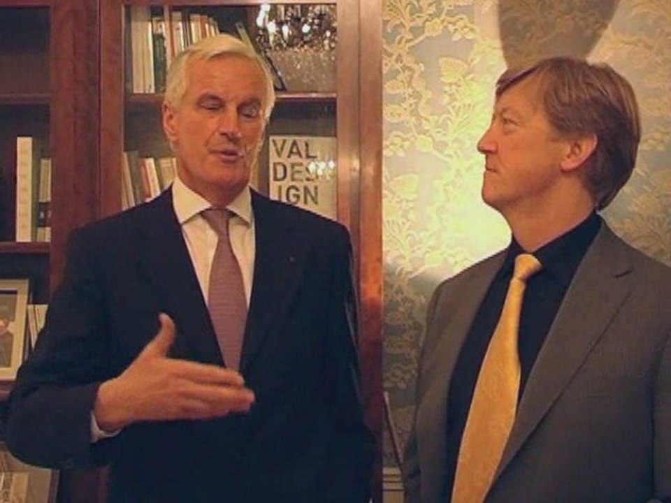 Michel Barnier et Andreas Calgren