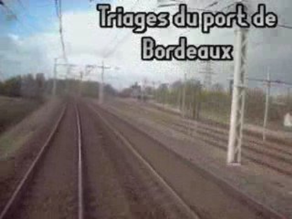 Voyage en cabine - Libourne/Bordeaux