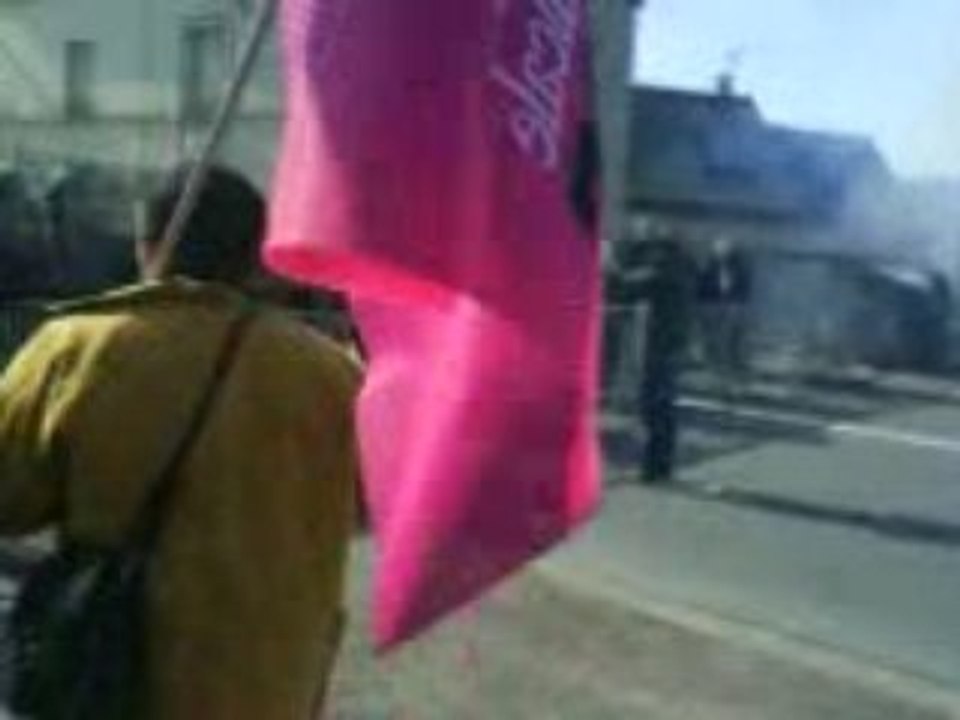 manif chatellerault Sarkozy