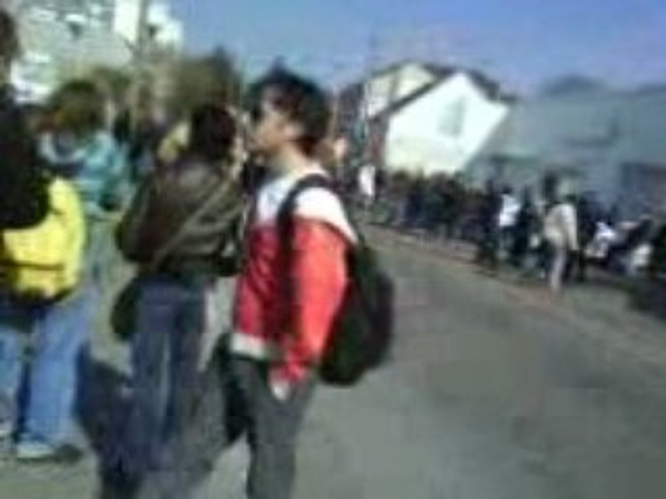 manif chatellerault Sarkozy