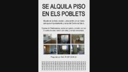 Video del piso para alquilar