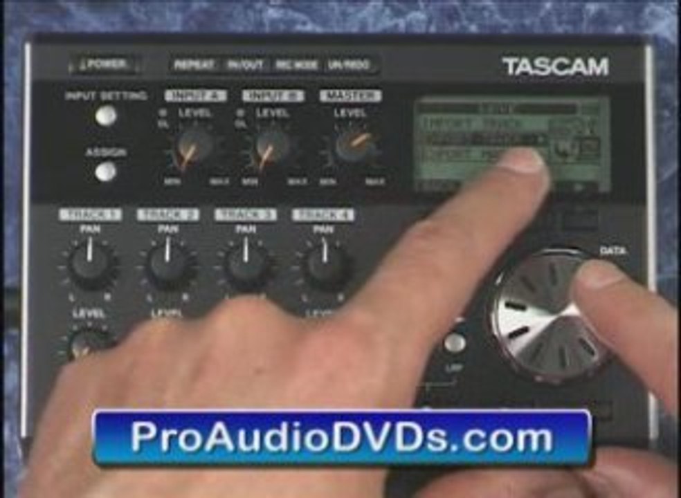 Tascam DP-004 Video Tutorial Demo Review Help USB