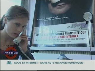 Le lynchage numerique  Amandine, Ghyslain, BilLAL