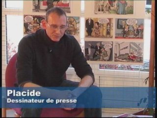 Placide dessinateur de presse