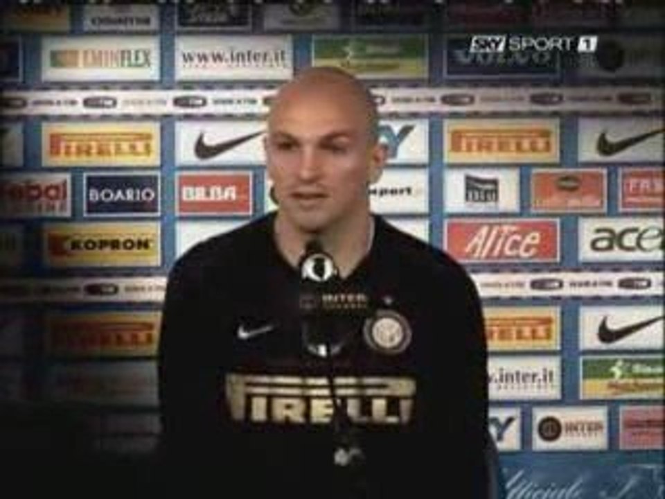 Conferinta de presa Cambiasso