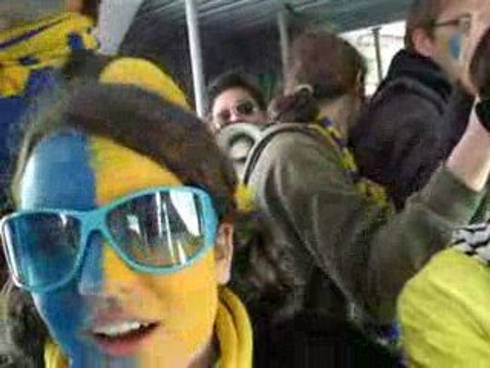 Crit' 2009 - Grenoblois dans navette lyonnaise