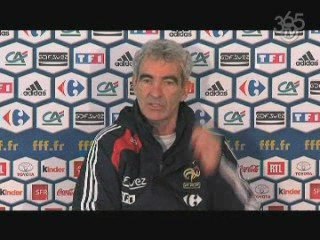 Football365 : Raymond Domenech avant France-Lituanie