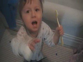Brossage des dents....
