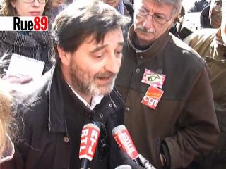 Joseph Tual à la sortie de son audition