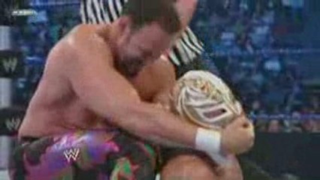 Rey Mysterio vs Chavo Guerrero 27.3.09