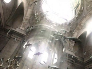 Des poissons dans une église?