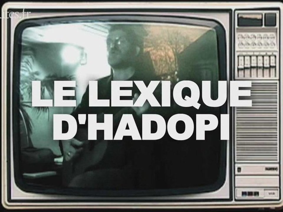 Le lexique d'HADOPI