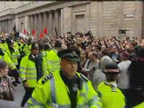 More protests in London ahead of the G20 summit