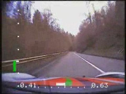 Francis Lejeune (Porshe GT3) Rallye des Ardennes 2009 ES12