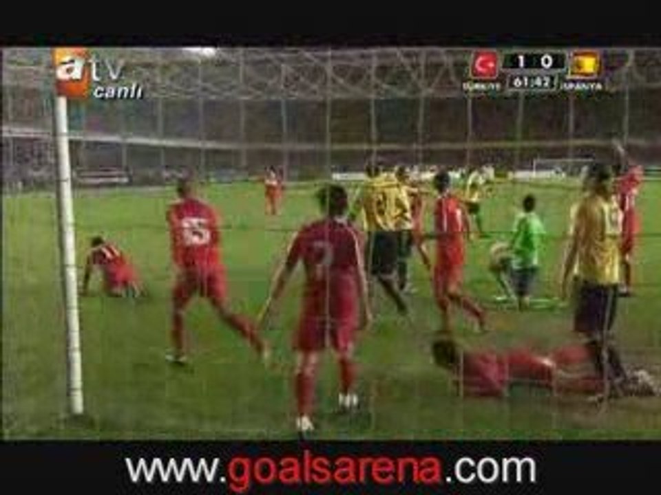 TURQUIE 1-1 ESPAGNE XABI ALONSO