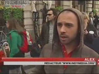 Incidents limités pendant le G20 [news] Fr2 010409