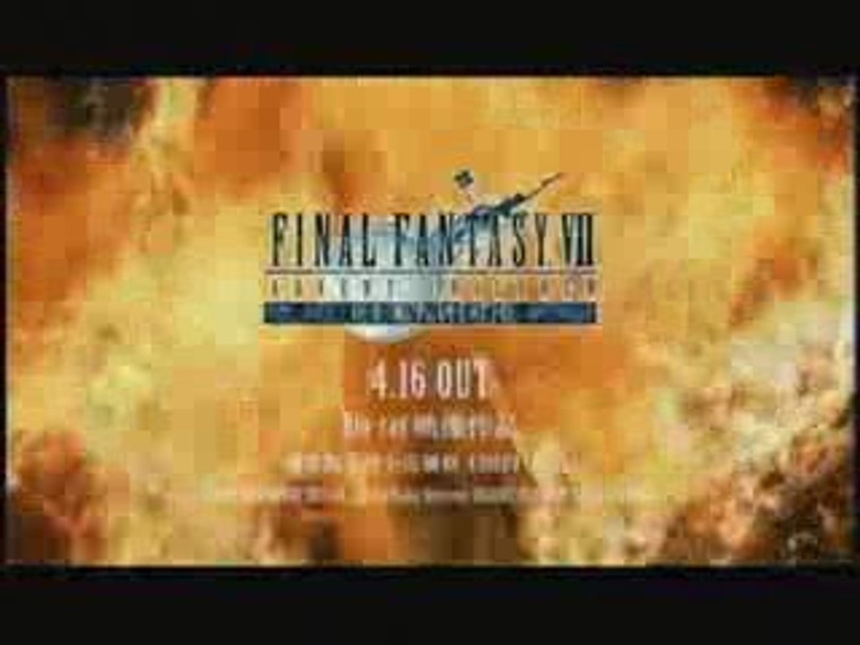 FINAL FANTASY VII ADVENT CHILDREN COMPLETE CM