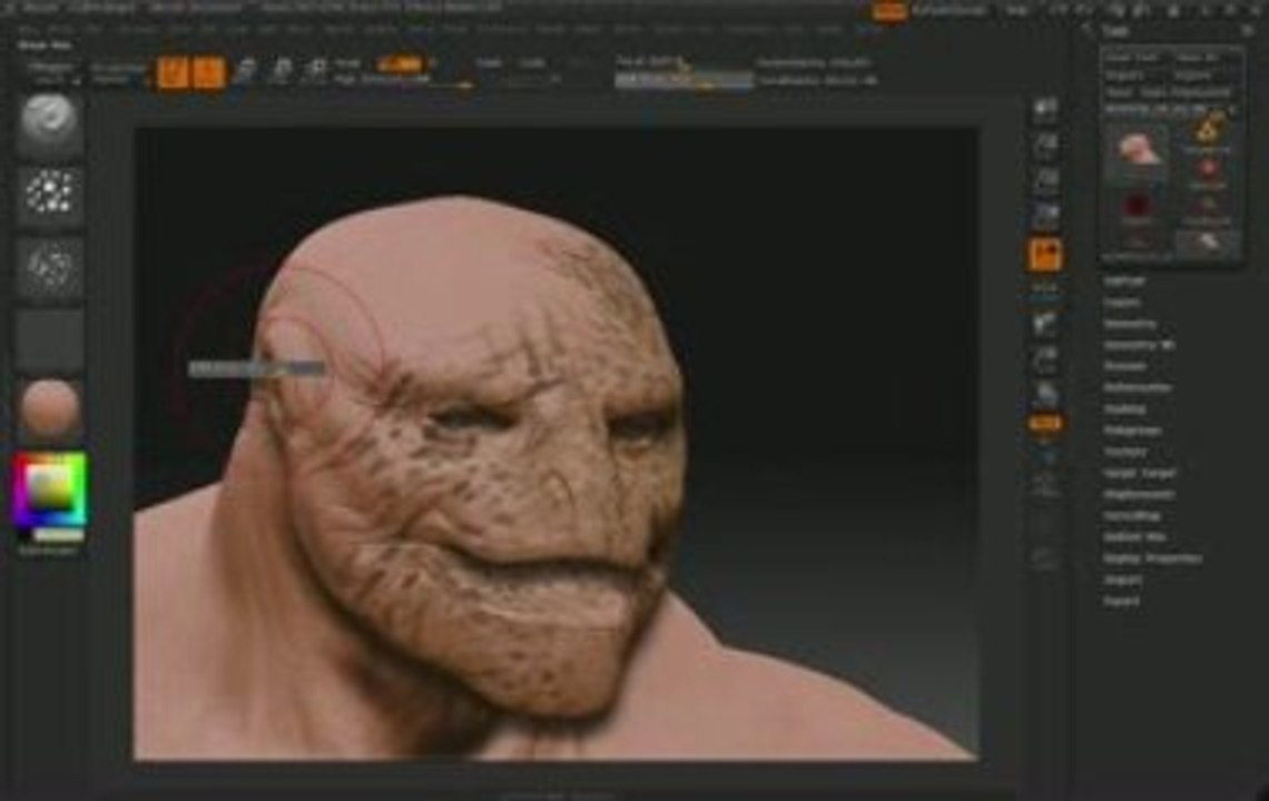 Polypaint ZBrush Tutorials ZClassroom.com