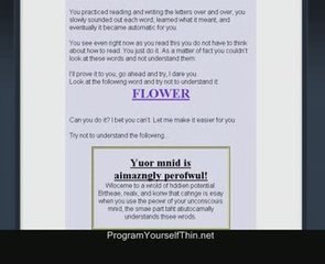 Program Yourself Thin - Weight Loss Program