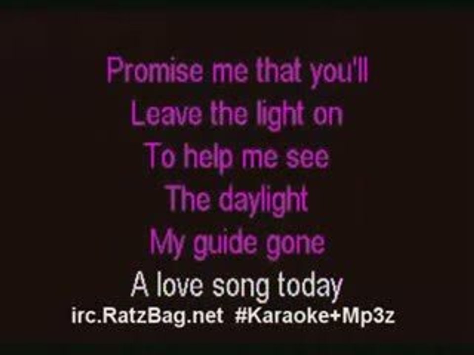 Love song -sarah bareilles karaoke