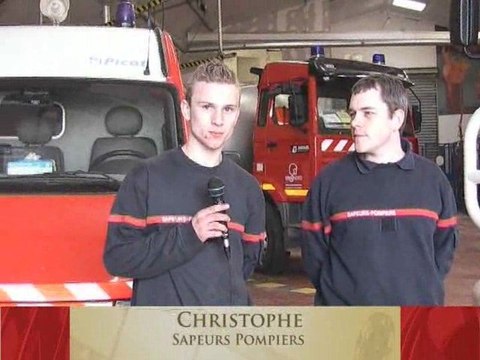 les classes de maternelles chez les pompiers
