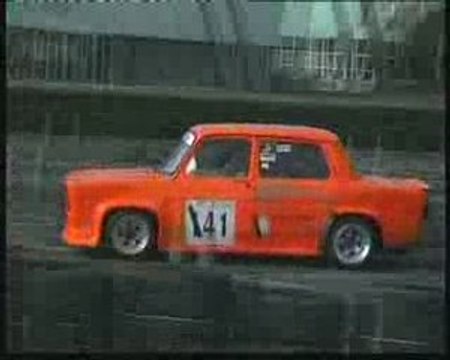 Slalom auto de la Ferté Bernard 2009 -les essais...