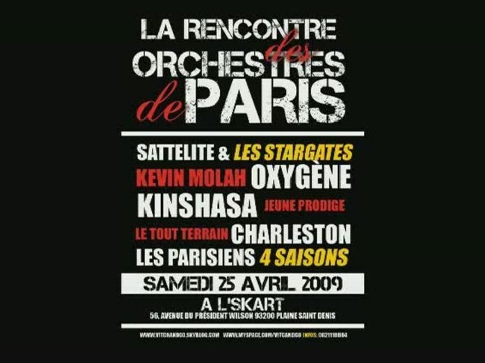 SATELLITE GPS Spot promo concert du 25 avril a L'SKART