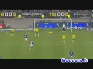 FRANCE - LITUANIE   1-0 But de Franck Ribery