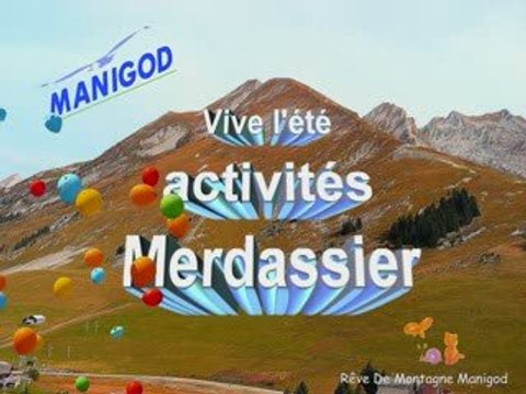 Manigod activités en été Col de Merdassier
