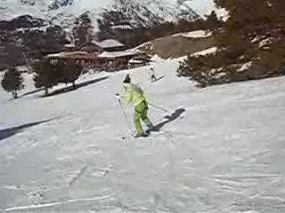 Andorra 2008, mi niña ya sabe esquiar!!