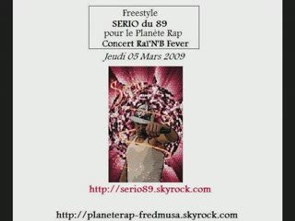 [MP3] Freestyle Serio du 89 (05-03-09)